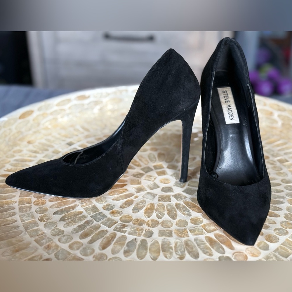 Steve Madden Black Heels